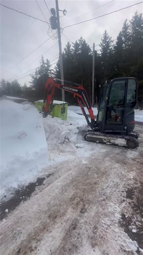 Martin Hodder - Hodder Landscaping | Note to self.. don’t leave the snow bucket or forks out in the yard! | Instagram