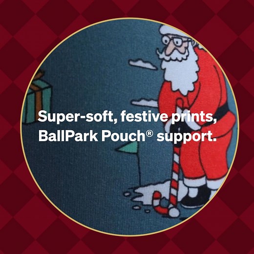 Good things come in SAXX packages. Gift wrap his precious ornaments with life-changing underwear and the BallPark Pouch®. Shop the Holiday Gift Guide now. | SAXX Underwear