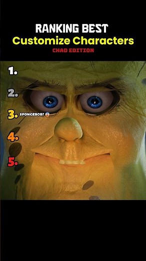 Who mogged the most? #wherewindsmeet #ranking #spongebob #minecraft #gamecustomization