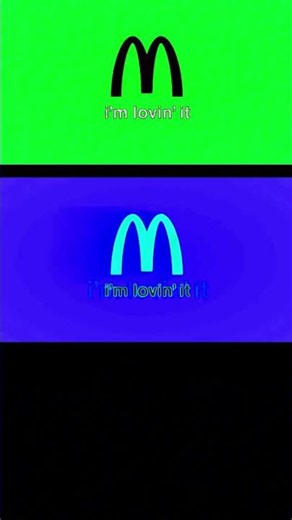 McDonald's Ident 2014 in 3 different effects #2 #shorts