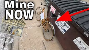 Just a little late. Dumpster Diving antiques for free | Scrap & Pallet Man