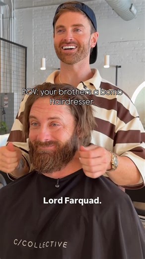 Mick Lewis — Denver Balayage & Extensions on Instagram: "Big brother make over!! #denverhairstylist #denverhair #bestsalonindenver"