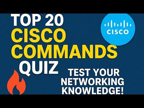 Top 20 Cisco Configuration Commands Every Network Engineer Must Know