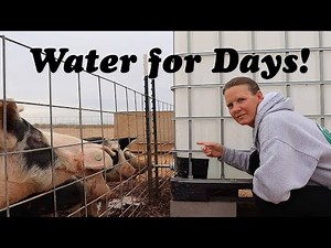 How To Build an IBC Tote Pig Water Drinker | Parts Detail