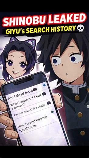 GIYU PRIVACY IS DEAD 💀 #shorts #kny #giyuutomioka #demonslayer