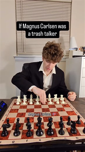 Aleksey Sergeev | TempoLion ♟️ on Instagram: "Throwback to the idea that started it all 🐐 #chess #chessmaster #chessplayer #chessgame #magnus"