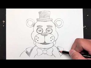 How to Draw Freddy Fazbear EASY Step-by-Step