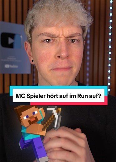 Minecraft Spieler hört auf? #minecraft #mojang #java #bedrock #speedrun