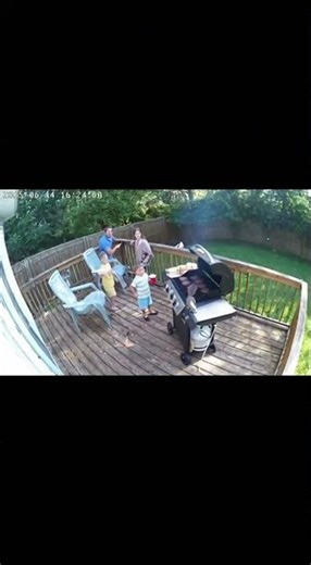 Squirrel Blows Up BBQ Grill