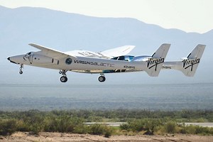 Virgin Galactic's Rocket-Powered Spaceplane Reaches the Edge of Space with Paying Customers