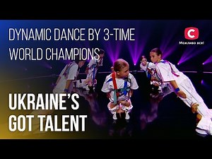💥Dynamic dance by 3-time world champions – Ukraine's Got Talent