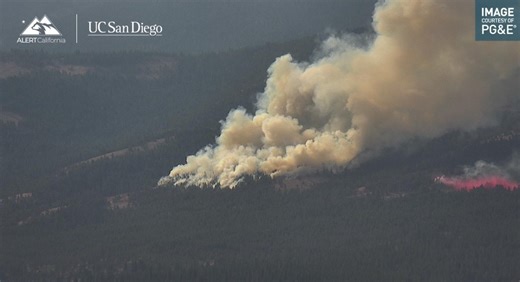 Lightning and several fires prompt evacuation orders in Plumas County