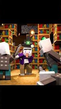 Vindicator Army Attacks 2( Minecraft Animation ) #minecraft #animation #minecraftanimation #shorts