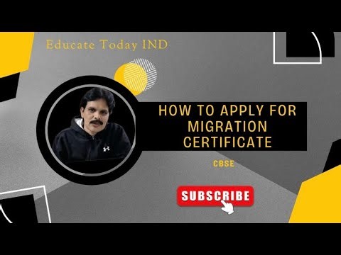 How to download migration certificate(English Version)