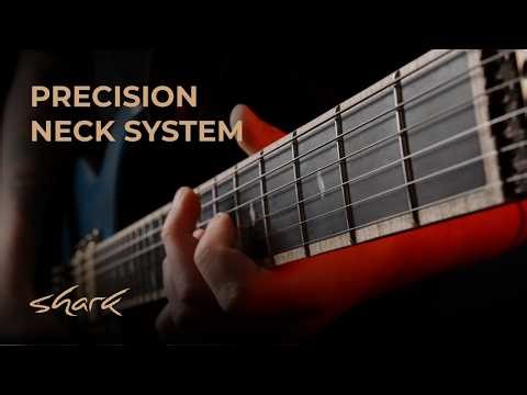 Shark Neck System | Titanium Core, Adjustable Frets, Any Profile | Shark Guitars | Guitar v2.0