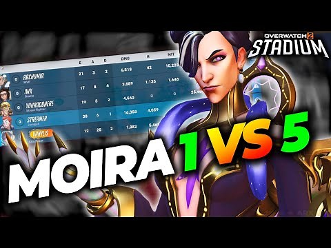 The Moira Build that Counters SIGMA in Overwatch 2 Stadium