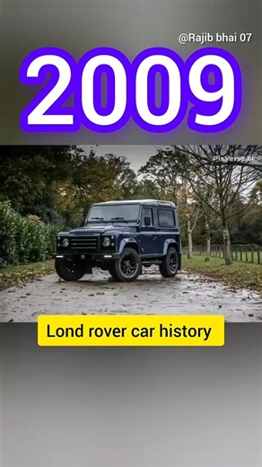 Land Rover Car Evolution 1948–2026 | Old to New Models History | Luxury SUV Journey#shortvideo
