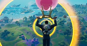 Fortnite - How to glide through rings as Clark Kent explained