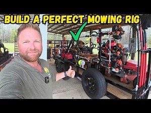 Our New Lawn Care Traiiler Setup (Full Walkthrough)