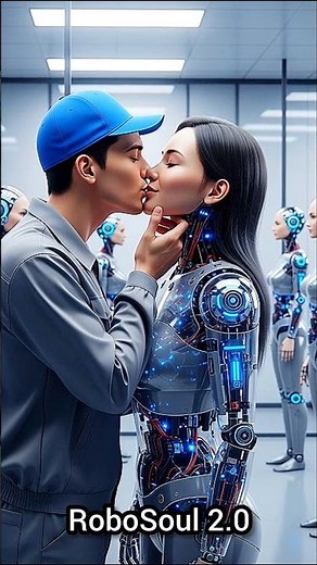 "When a Human Falls in Love with a Robot 🤖❤️"