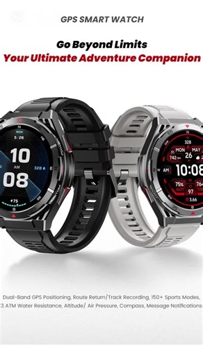 The X2 GPS Professional Outdoor Exercise Smartwatch is engineered for those who push their limits and seek adventure in every moment. Whether you’re scaling mountains, navigating dense forests, hitting the trails, or diving into the deep blue, the X2 is built to keep up with your extreme lifestyle. Featuring a stunning 1.43-inch AMOLED HD display with a 466x466 resolution, you can clearly see your metrics in any lighting condition—whether it's bright sunlight or a dark, stormy evening. The high-