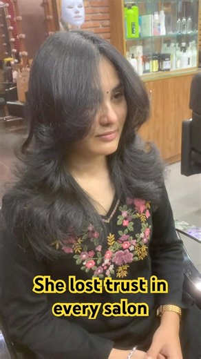 “After Years She Finally Found the Right Hairstylist 😍✂️ | Emotional Haircut Story”