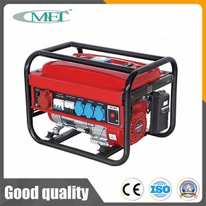 [Hot Item] Open Frame Portable Inverter Generator 3kw 3kVA Single Phase 230V 50Hz Electric Gasoline Generator 100% Copper Alternator