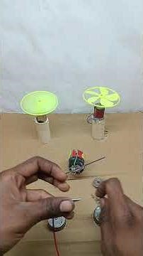 “DC Motor vs Heavy Wheels! Speed Test Experiment 🔥⚙️”