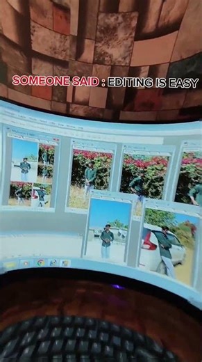 They told me editing was easy... so I actually did it.😅#yt #shorts #editorlife #vfx #tokarna