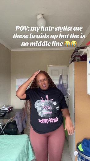 Stylish Braids Without a Middle Line