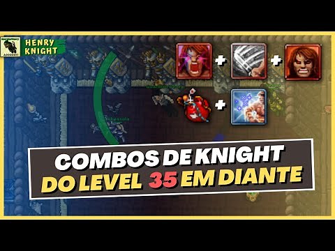 TIBIA: KNIGHT COMBOS IN TIBIA (BEST WAYS TO USE IT) SPELL ROTATION