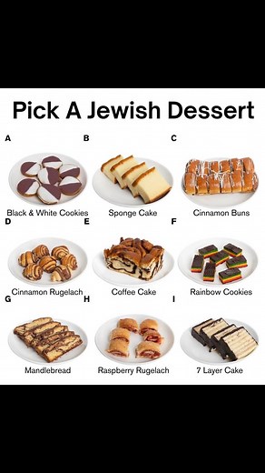 Pick A Jewish Dessert 😀😉 #tasty #recipes #delicious #yummy #food | Tasty recipes