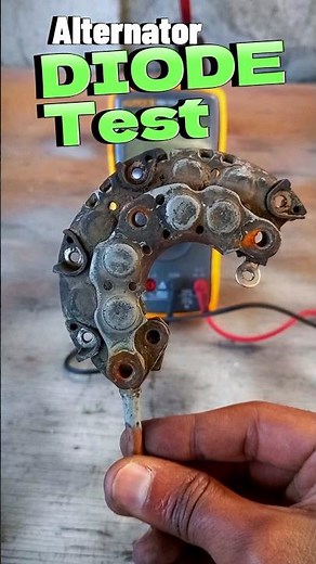 alternator diode test #auto #cars