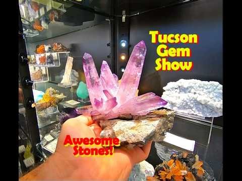 Gorgeous Top Shelf Minerals - Tucson Gem Show 2026.