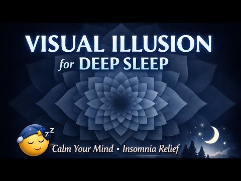 Visual Illusion for Deep Sleep 🌙 Ultra Slow Loop to Calm the Mind | Insomnia Relief ASMR