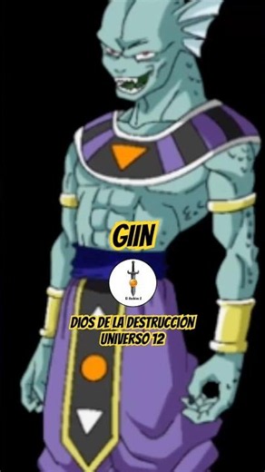 GIIN: The least known God of Destruction in Dragon Ball 🐟🔥