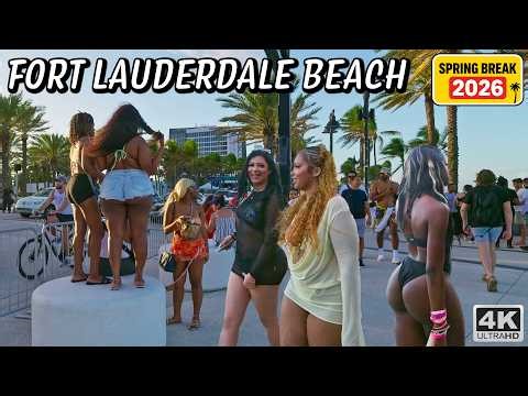 Fort Lauderdale Beach Spring Break Life - Las Olas Beach