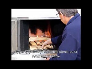 Sytyttäminen - Varaava takka, Warma-Uunit Oy