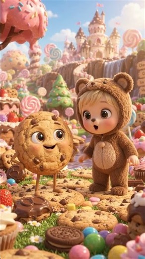 The Giant Cookie Came ALIVE! 🍪😲✨