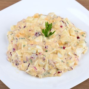 10K views · 210 reactions | Delicious egg salad with mayonnaise, with a dressing like this, your dish will be a hit! | That Recipe | Facebook