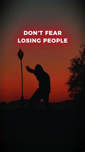 Don’t fear losing people Fear losing yourself trying to keep them| #motivation #success #inspiration