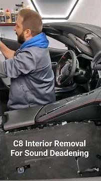 C8 Corvette Sound Deadening Install Part 1.