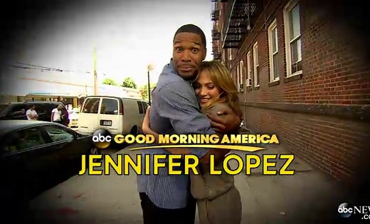 Jennifer Lopez One-On-One With Michael Strahan
