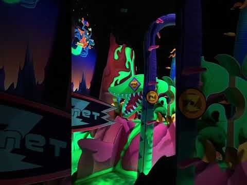 Buzz Lightyear Laserblast onride at Disneyland Paris August 2024