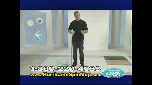 Hurricane 360 Spin Mop TV Commercial Featuring Mike Sullivan