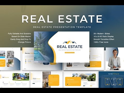 Real Estate Presentation Template for PowerPoint & Google Slides