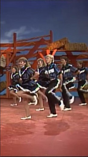 Steele Family Cloggers Hee Haw 1986 Precision Clogging Winners