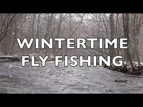 WINTERTIME FLY FISHING IN THE SNOW ❄️ 2025