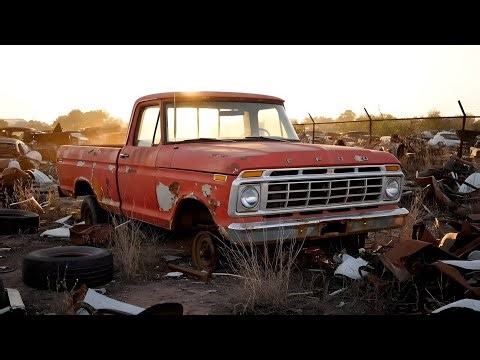 🔥 Moving an Antique Truck – 70 Years Forgotten Legend Brought Back to Life!