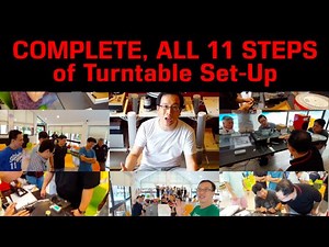 Detailed Turntable SET-UP - for beginners - advanced.